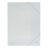 Mapă Plastic Gri Soft Touch, cu Elastic, 25.5x34cm, Documente A4 - Birou, Scoala, Meditatii