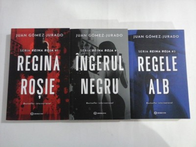 (Seria Reina Roja) 3 Volume: REGINA ROSIE / INGERUL NEGRU / REGELE ALB - JUAN GOMEZ-JURADO foto