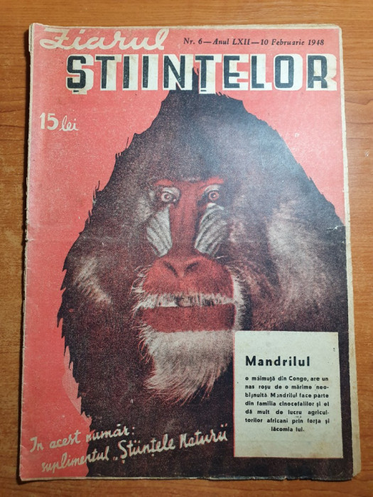 ziarul stiintelor 10 februarie 1948-centrul aeromodele,aluminiul metalul vitezei