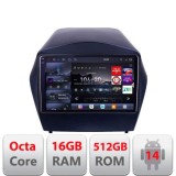 Navigatie Hyundai IX35 2011+ Edotec Kit-361 8 core QLED 2K 16+512 360 Android Waze USB Navigatie Internet Youtube Radio CarStore Technology