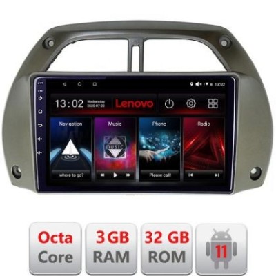 Navigatie Toyota Rav 4 2000-2004 Android radio gps internet Octa Core 3+32 kit-rav4-old+EDT-E509 LENOVO LITE CarStore Technology foto
