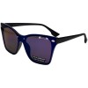 Ochelari de Soare Unisex Matteo Ferari MFJH-010CB, Rame Negre, Lentile Albastru Reflexii, UV400, Sport, Plastic, Marime 55