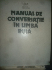 Sima Borlea - Manual de conversatie in limba rusa foto