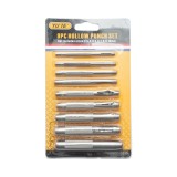 Set 9 preducele pentru perforat piele si cauciuc, 2.5-10 mm