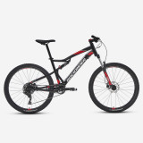 Bicicletă MTB ST 530 S 27,5&quot; Negru-Roșu, Rockrider