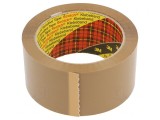 Bandă adezivă maro 66m x 50mm pentru ambalare