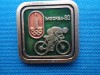 INSIGNA OLIMPIADA DE LA MOSCOVA 1980-CICLISM