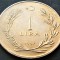Moneda 1 LIRA - TURCIA, anul 1957 *cod 1297 A = A.UNC