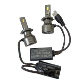 BZRSH Set 2 Becuri LED H7 V68 180W 16000LM Canbus 6000K 12V Alb Rece