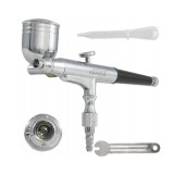 Pistol de vopsit pentru retus, aerograf, duza 0.33 mm, rezervor 7 ml, Verke