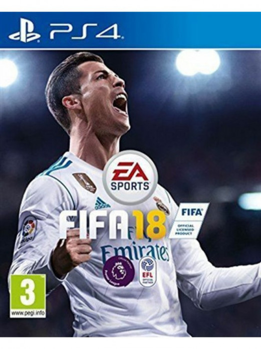 Joc PS4 FIFA 18 (PS4) PS5 Cristiano RONALDO la Real Madrid colectie