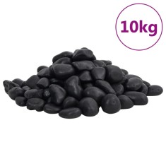 Pietricele lustruite, 10 kg, negru, 2-5 cm foto