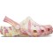Saboti Crocs Classic Toddler Glow Marbled Clog Multicolor - Daylily/Multi