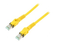 Patch Cord S/FTP Cat 6a 5m Galben