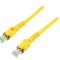 Patch Cord S/FTP Cat 6a 5m Galben