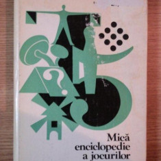 MICA ENCICLOPEDIE A JOCURILOR de MILOS ZAPLETAL , 1980