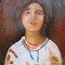 Tablou / Pictura tarancuta semnat Cimpoesu dupa Nicolae Grigorescu.