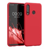 Husa pentru Huawei P30 Lite, Silicon, Rosu, 47499.208, Carcasa