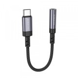 Adaptor Audio USB-C - 3.5mm Borofone BV24, Gri