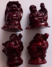 Set 4 statuete Buddha ,rasina