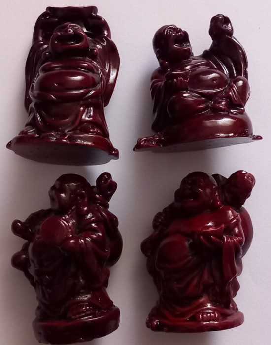 Set 4 statuete Buddha ,rasina