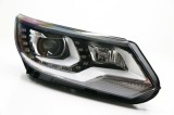Far Vw Tiguan (5n2), 04.2011-, Electric, tip bec D3S, omologare ECE, cu motor, cu lumini de zi, 5N1941006; 5N1941006B, Dreapta