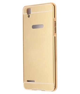 Husa OPPO R7 - Mirror Metal (Auriu) foto