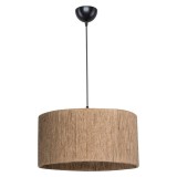 Cumpara ieftin Lustra cu o singura lumina PWL-1184, E27 maro, 40x75 cm