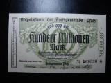 GERMANIA 100.000.000 MARK 1923 PFALZ UNC
