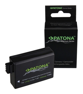 Acumulator /Baterie PATONA Premium pentru CANON LP-E5 LPE5 EOS 450D 500D 1000D- 1211 foto