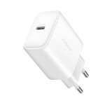 Incarcator de retea Joyroom JR-TCF24 USB-C 30W, alb, suport PD si QC