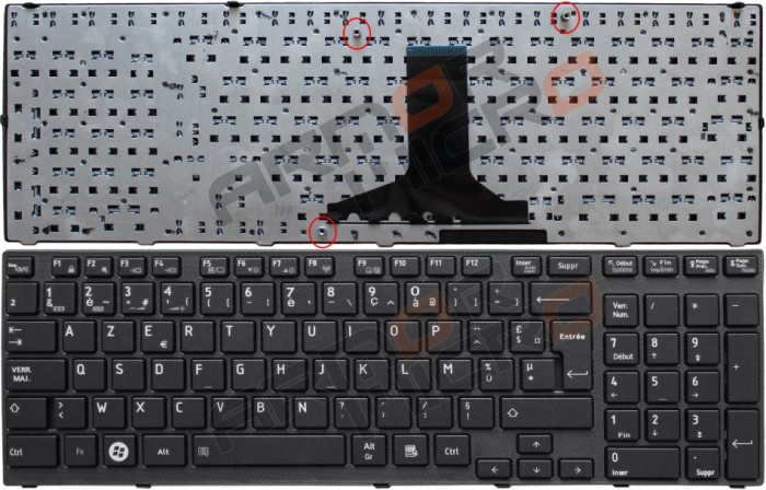 Tastatura Toshiba Satellite P750 P770 - MP-10N86F066981 - PK130IU2C15