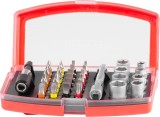 Set biti Strend Pro EVE-12091 &bull; 34 piese, 25 mm, S2, CrV + suport biti