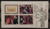 BC217, Niue 1978, bloc picturi Durer, Craciun, Nestampilat