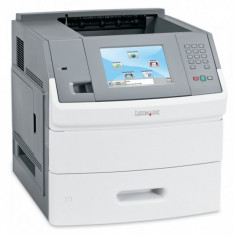 Imprimanta laser monocrom Lexmark T656DNE, Duplex, Retea, 55ppm foto