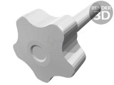 Buton de Reglare 40mm M10 50mm 27mm