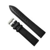Curea de ceas Neagra din Piele Naturala 18mm 20mm 22mm GR669, Time Veranda
