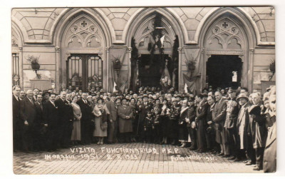 SV * Vizita Functionarilor PKP / Cailor Ferate Poloneze la Iasi * 1933 foto