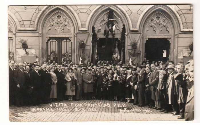 SV * Vizita Functionarilor PKP / Cailor Ferate Poloneze la Iasi * 1933
