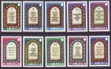 Anguilla 1983 - Pasti, cele 10 porunci, religie, serie neuzata