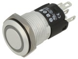 Comutator anti-vandalism SPDT, LED 24V