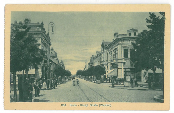 4325 - BRAILA, Tramway, Romania - old postcard - unused