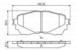 BOSCH 0 986 494 793 set placute frana,frana disc