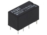 Releu Electromagnetic DPDT 12VDC 2A 1A 120VAC PCB