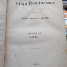VIATA ROMANEASCA - revista literara si stiintifica -