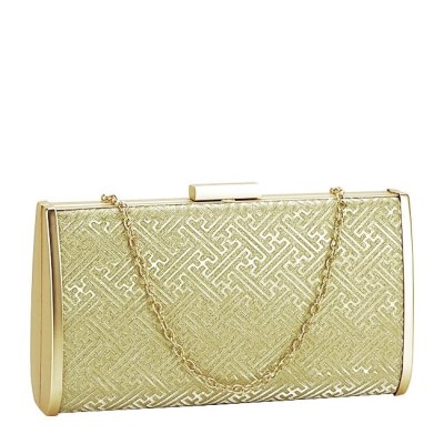 Geanta clutch auriu BCK5017 05 foto