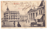1 - ORADEA, Market, Litho, Romania - old postcard - used - 1903, Circulata, Printata