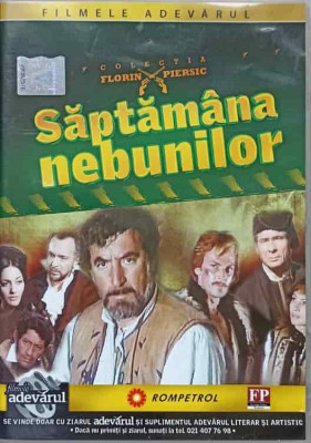 DVD FILM SAPTAMANA NEBUNILOR-REGIA: DINU COCEA foto
