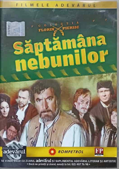 DVD FILM SAPTAMANA NEBUNILOR-REGIA: DINU COCEA-238313