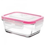 Set 24 Caserole Dreptunghiulare din sticla 400ml Fresco FRS237